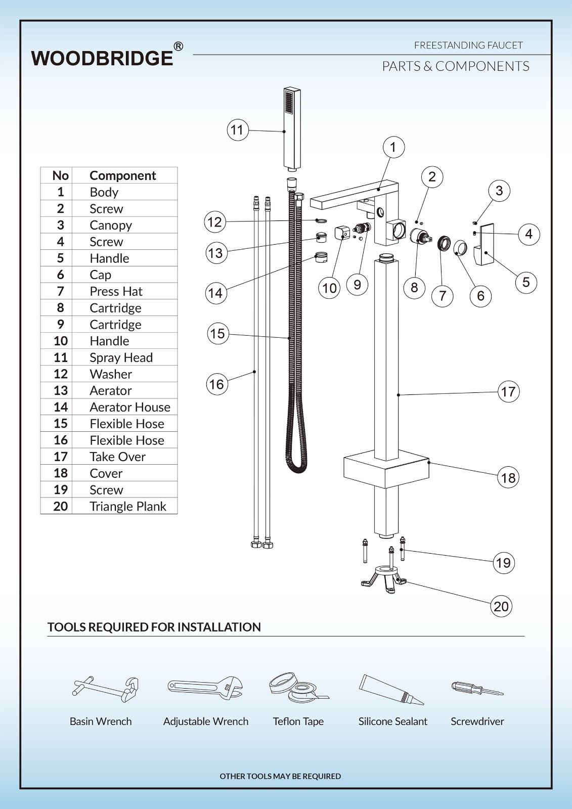 woodbridge-f0004ch-contemporary-single-handle-floor-mount