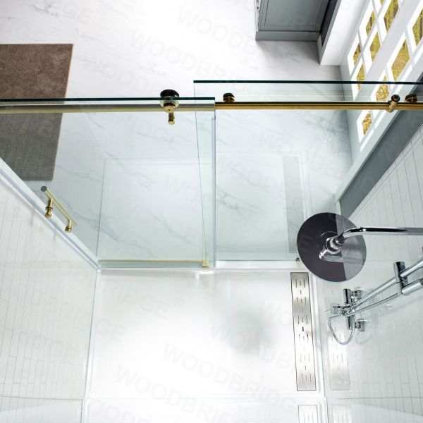  WOODBRIDGE Frameless Shower Doors 56-60