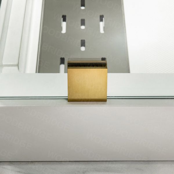  WOODBRIDGE Frameless Shower Doors 56-60