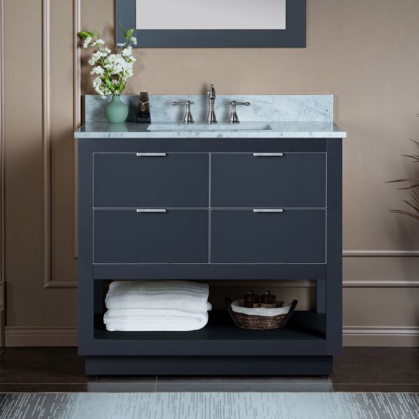 22 Inch Narrow Depth Console Bath Vanity