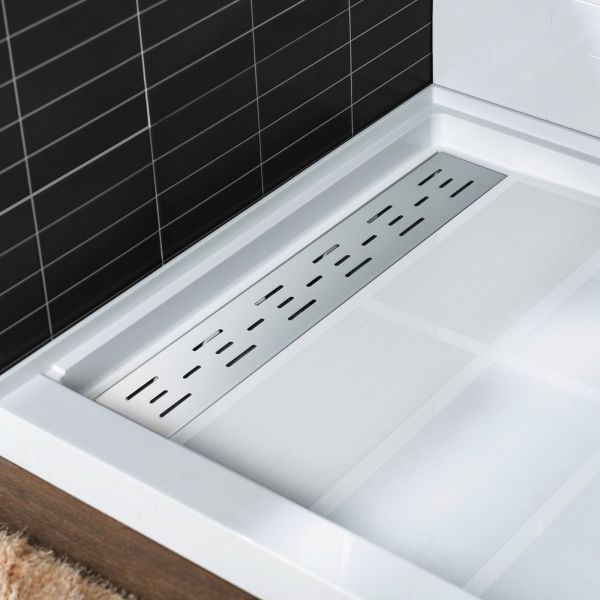 ᐅ【WOODBRIDGE SBR6032-1000L Solid Surface Shower Base with