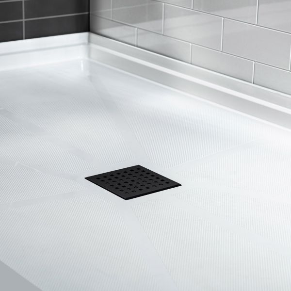 ᐅ【WOODBRIDGE SBR6032-1000R Solid Surface Shower Base with