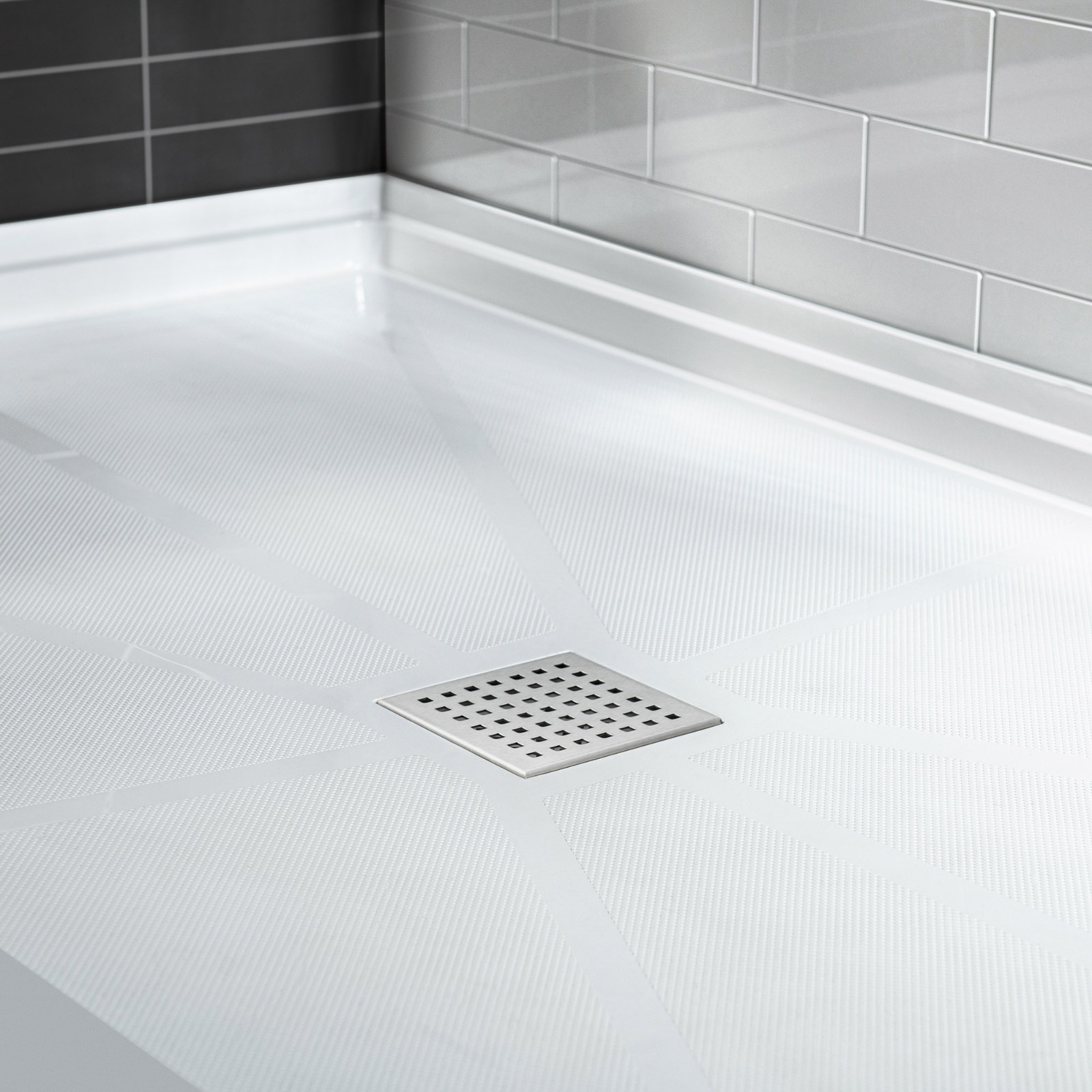 ᐅ【WOODBRIDGE SBR4836-1000C Solid Surface Shower Base With Recessed ...