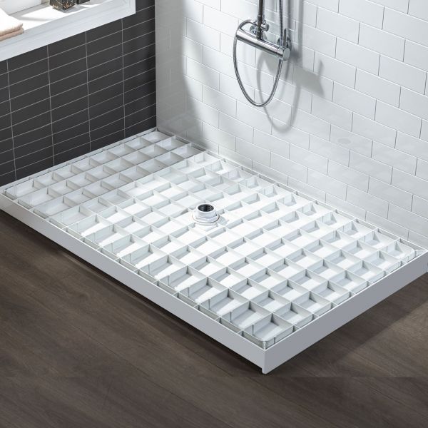 ᐅ【WOODBRIDGE SBR6032-1000L Solid Surface Shower Base with