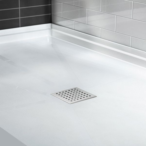 ᐅ【WOODBRIDGE SBR6034-1000C Solid Surface Shower Base with