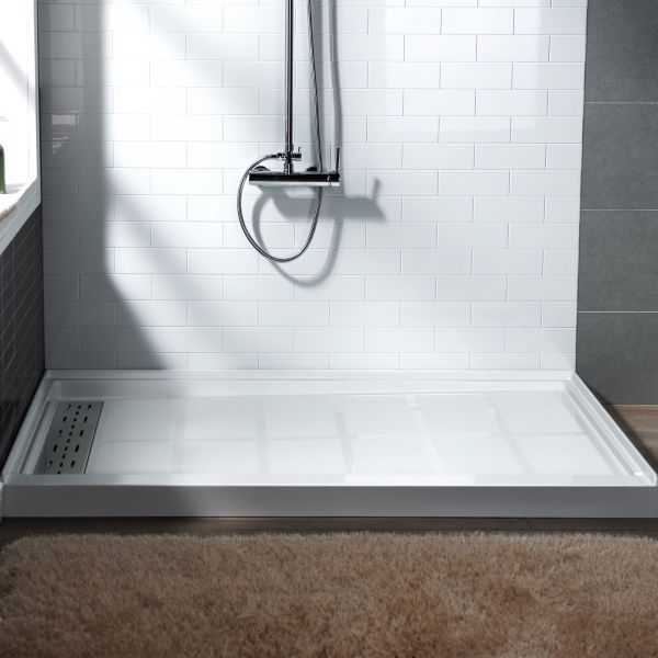Stainless steel shower floor base (shower pan)