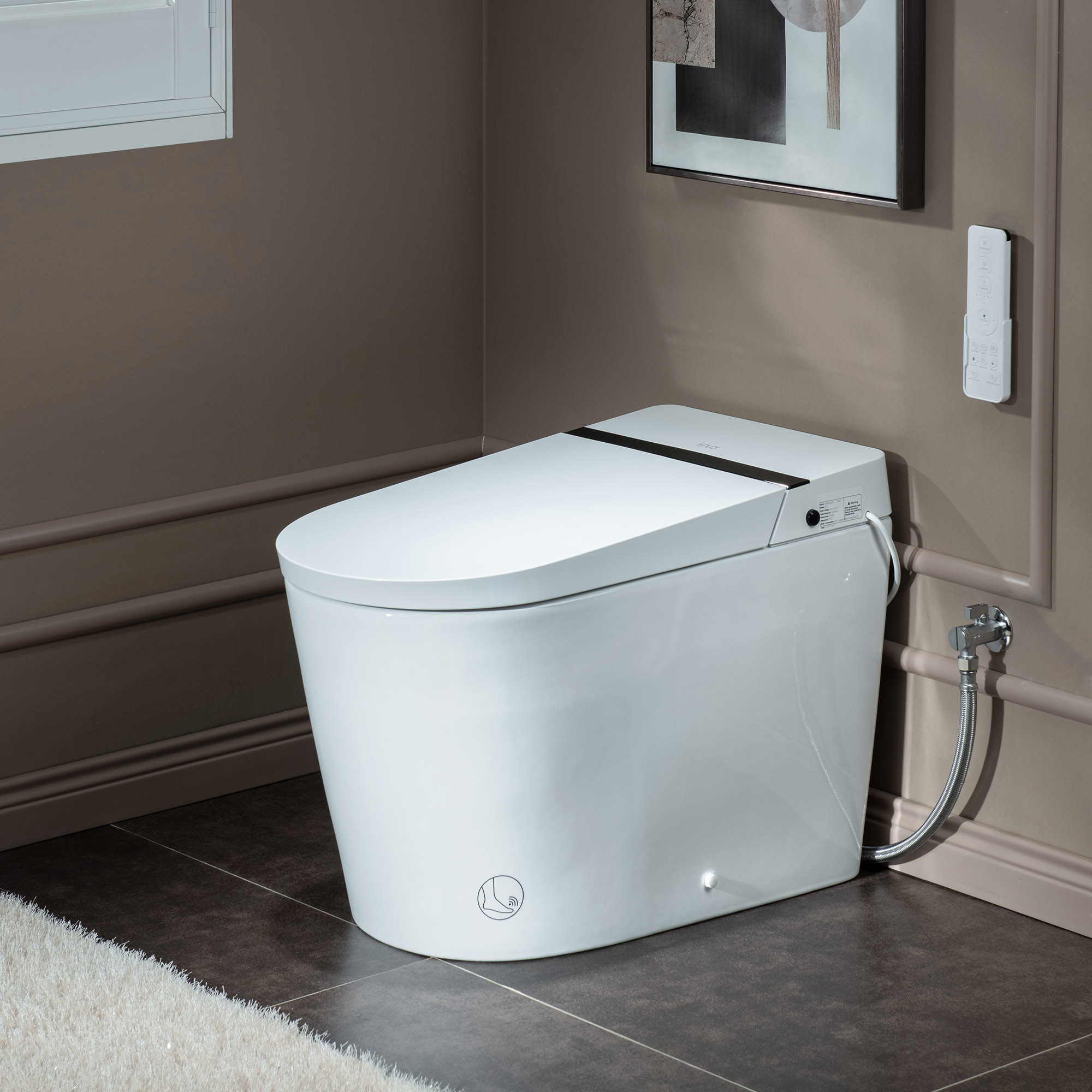 ᐅ【WOODBRIDGE B0990S One Piece Elongated Smart Toilet Bidet with Massage ...