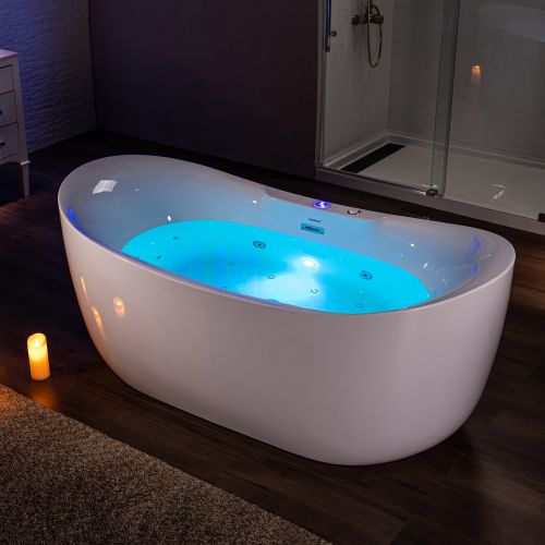 ᐅ【WOODBRIDGE 67" X 32" Whirlpool Water Jetted And Air Bubble ...